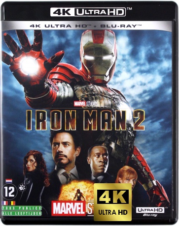 Iron Man 2 [Blu-Ray 4K]+[Blu-Ray]