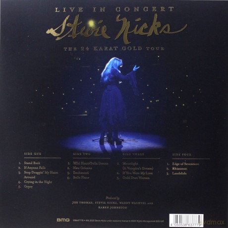 Stevie Nicks: Live In Concert The 24 Karat Gold Tour (Clear) [2xWinyl]