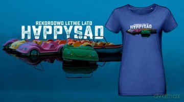 Happysad: Rekordowo Letnie Lato T-shirt damski S
