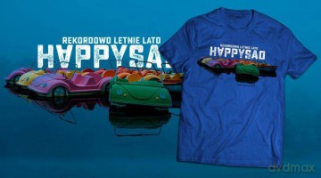Happysad: Rekordowo Letnie Lato T-shirt męski XL