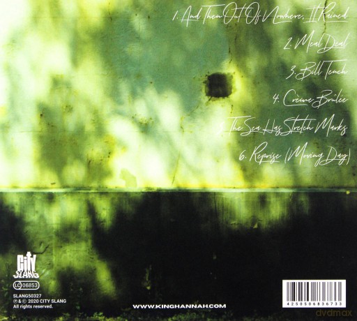 King Hannah: Tell Me Your Mind And I`ll Tell You Mine [CD]