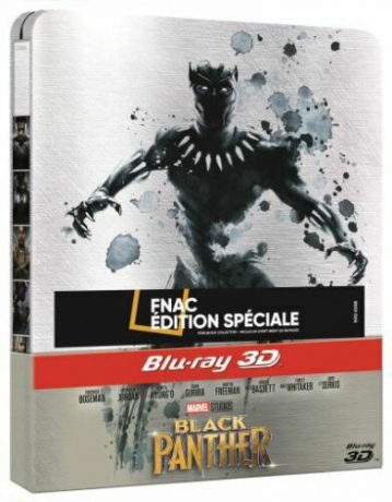 Black Panther (Czarna Pantera) (steelbook) [Blu-Ray 3D]+[Blu-Ray]