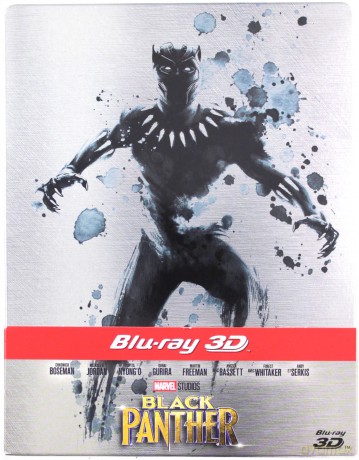 Black Panther (Czarna Pantera) (steelbook) [Blu-Ray 3D]+[Blu-Ray]