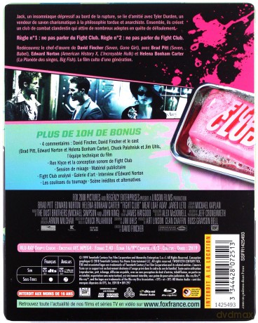 Fight Club (Podziemny krąg) (steelbook) [Blu-Ray]
