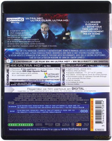 Morderstwo w Orient Expressie [Blu-Ray 4K]+[Blu-Ray]