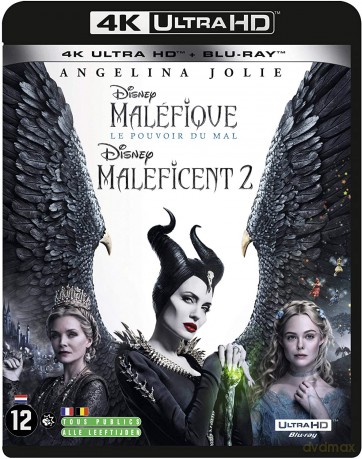 Maleficent 1-2 (Czarownica 1-2) (Disney) [2xBlu-Ray 4K]+[2xBlu-Ray]