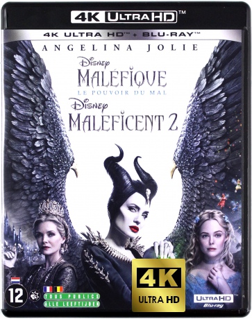 Maleficent 1-2 (Czarownica 1-2) (Disney) [2xBlu-Ray 4K]+[2xBlu-Ray]