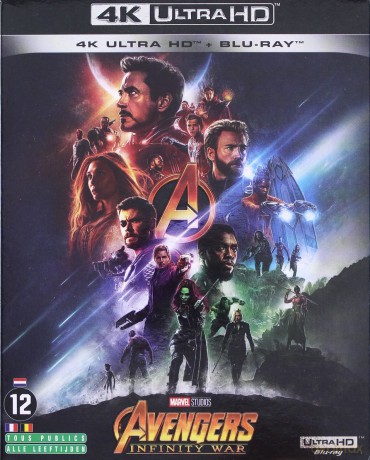 Avengers: Infinity War (Avengers: Wojna bez granic) [Blu-Ray 4K]+[Blu-Ray]