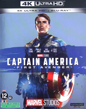 Captain America: The First Avenger (Kapitan Ameryka: Pierwsze starcie) [Blu-Ray 4K]+[Blu-Ray]
