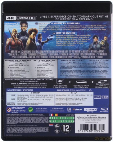 Black Panther (Czarna Pantera) [Blu-Ray 4K]+[Blu-Ray]