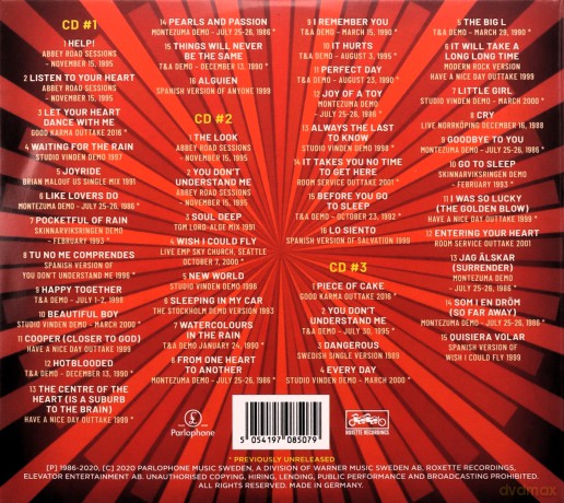 Roxette: Bag Of Trix (Music From The Roxette Vaults) [3CD]
