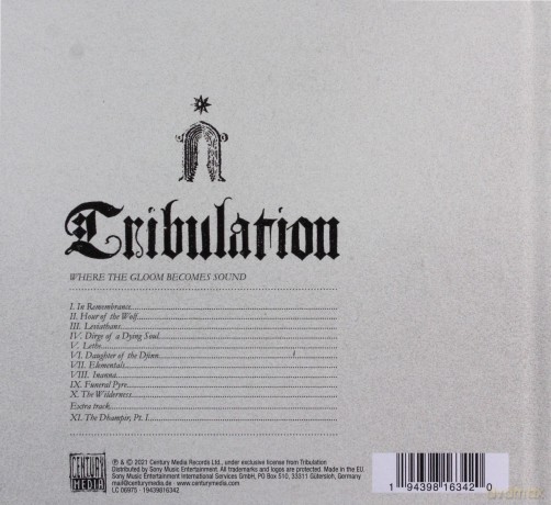Tribulation: Where the Gloom Becomes Sound [CD]