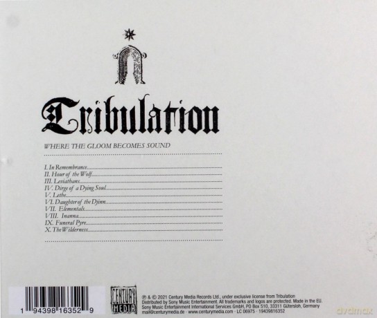 Tribulation: Where the Gloom Becomes Sound [CD]