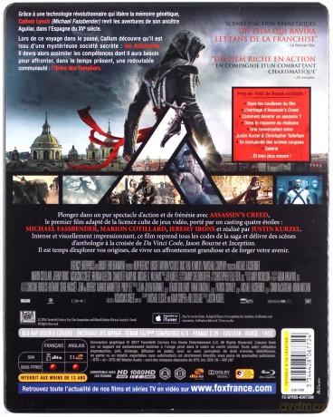 Assassin's Creed (steelbook) [Blu-Ray]