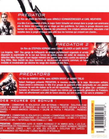 Predator 1-3 [BOX] [3xBlu-Ray]