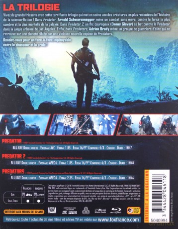 Predator 1-3 [BOX] [3xBlu-Ray]