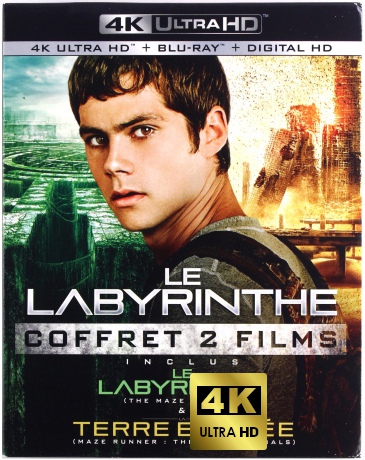 The Maze Runner / Maze Runner: The Scorch Trials (Więzień labiryntu / Więzień labiryntu: Próby ognia) [BOX] [2xBlu-Ray 4K]+[2xBlu-Ray]