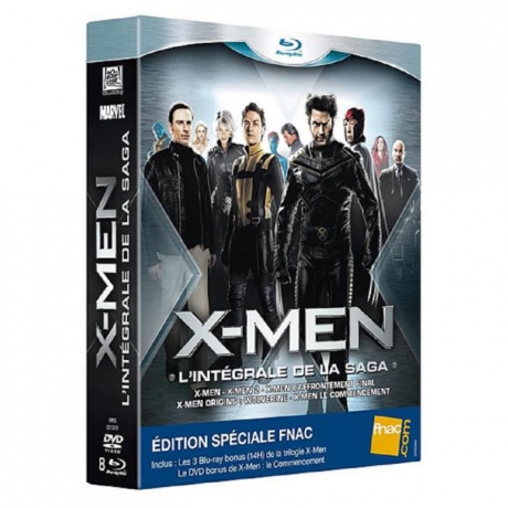 X-Men 1-5 [BOX] [8xBlu-Ray]+[DVD]