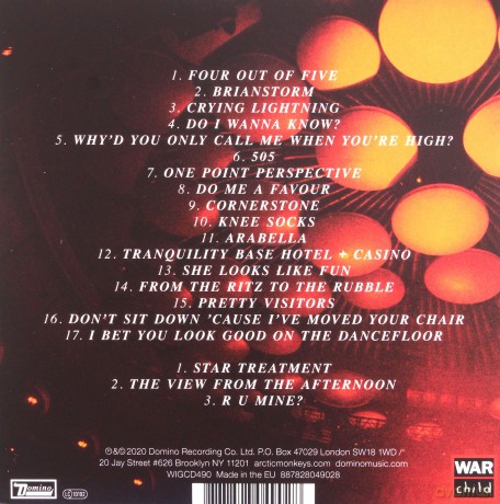 Arctic Monkeys: Live At The Royal Albert Hall [2CD]