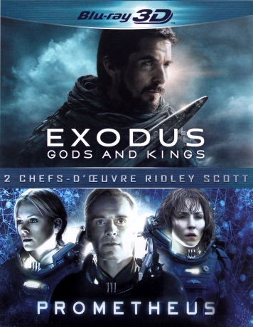 Exodus: Gods and Kings / Prometheus (Exodus: Bogowie i królowie / Prometeusz) [2xBlu-Ray 3D]+[2xBlu-Ray]+[DVD]