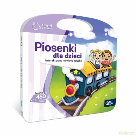 Mini książka Piosenki dla dzieci Czytaj z Albikiem 
