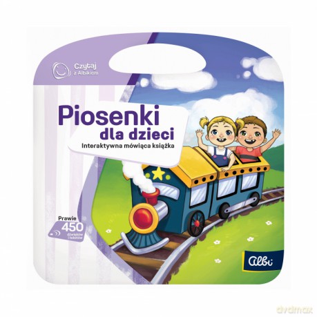 Mini książka Piosenki dla dzieci Czytaj z Albikiem 