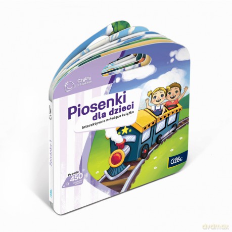 Mini książka Piosenki dla dzieci Czytaj z Albikiem 