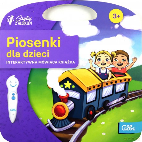 Mini książka Piosenki dla dzieci Czytaj z Albikiem 