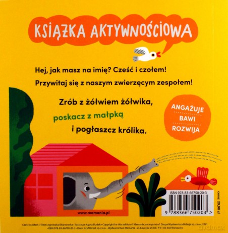 Cześć i czołem - Agnieszka Elbanowska, Agata Dudek [KSIĄŻKA]