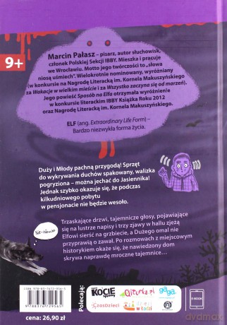Elf i dom strachów (8+) - Marcin Pałasz [KSIĄŻKA]