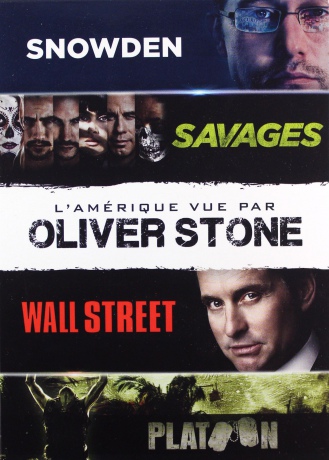 Oliver Stone Collection: Snowden / Savages / Wall Street / Platoon [BOX] [4DVD]