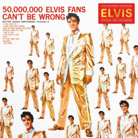 Elvis Oficjalny kalendarz 2021 (Edycja kolekcjonerska)