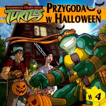 Wojownicze Żółwie Ninja Turtles Przygoda w Halloween (twarda) [KSIĄŻKA]
