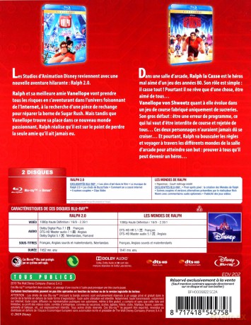 Wreck-It Ralph / Ralph Breaks the Internet (Ralph Demolka / Ralph Demolka w Internecie) (Disney) [BOX] [2xBlu-Ray]