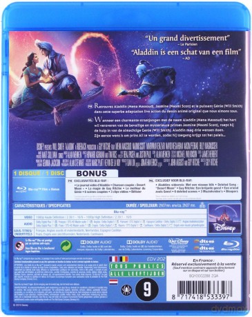 Aladdin (Aladyn) (Disney) [Blu-Ray]
