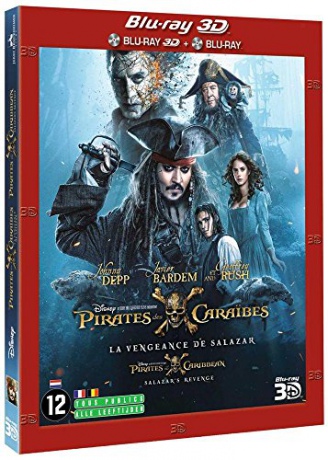 Pirates of the Caribbean: Dead Men Tell No Tales (Piraci z Karaibów: Zemsta Salazara) (Disney) [Blu-Ray 3D]+[Blu-Ray]