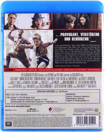 Jojo Rabbit [Blu-Ray]