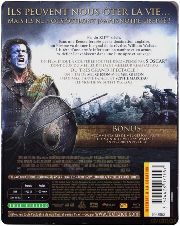 Braveheart (Braveheart - Waleczne Serce) (steelbook) [Blu-Ray]
