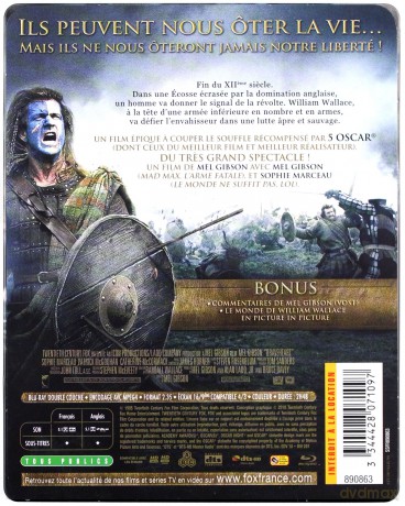 Braveheart (Braveheart - Waleczne Serce) (steelbook) [Blu-Ray]