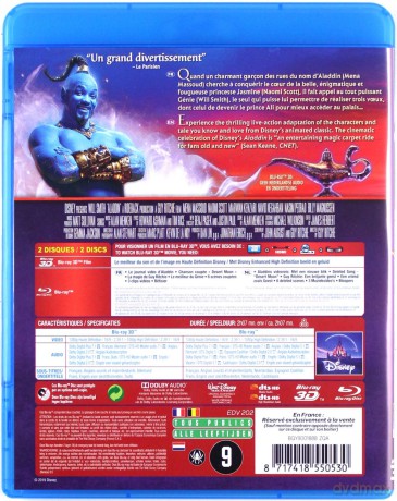 Aladdin (Aladyn) (Disney) [Blu-Ray 3D]+[Blu-Ray]
