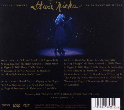 Stevie Nicks: Live In Concert: The 24 Karat Gold Tour [2CD]+[DVD]