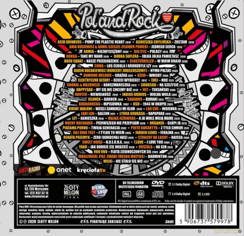 Najpiękniejsza Muzyka Świata Pol'and'Rock Festival [3CD]+[2DVD]