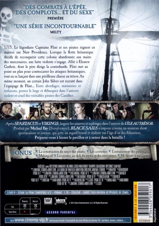 Black Sails Season 1 (Piraci) [3DVD]