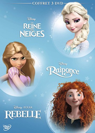 Frozen / Tangled / Brave (Kraina lodu / Zaplątani / Merida Waleczna) (Disney) [3DVD]