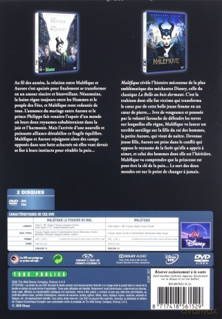Maleficent 1-2 (Czarownica 1-2) (Disney) [2DVD]