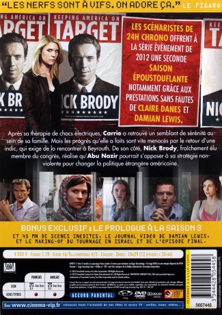 Homeland Season 2 [4DVD]