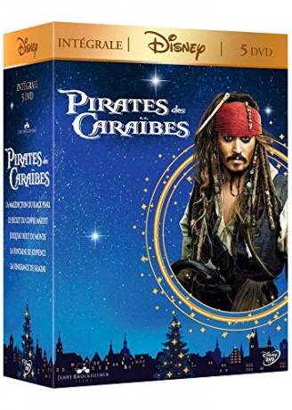 Pirates of the Caribbean 1-5 (Piraci z Karaibów 1-5) [BOX] [5DVD]