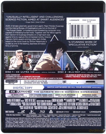 Ghost in the Shell [Blu-Ray 4K]+[Blu-Ray]