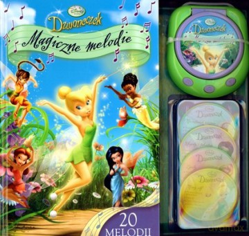 Wróżki Dzwoneczek Magiczne Melodie (twarda) - Praca Zbiorowa [KSIĄŻKA]