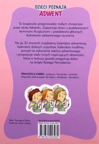 Dzieci poznają Adwent. Nasza wspólnota - Francesca Fabris, Giusy Capizzi [KSIĄŻKA]
